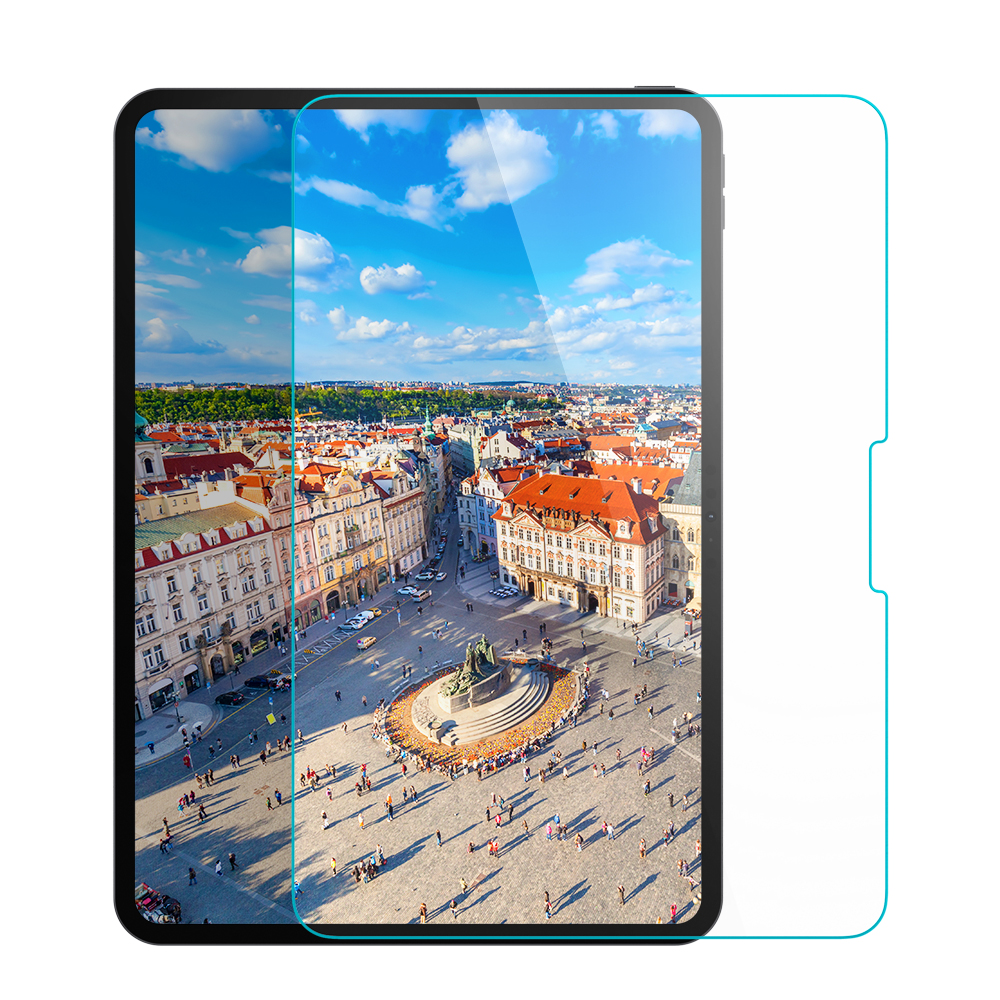 아이패드프로 11 M5 M4 6세대 5세대 붙이기 쉬운 강화유리 액정필름 글라스tR 이지핏 - 상세 이미지 3