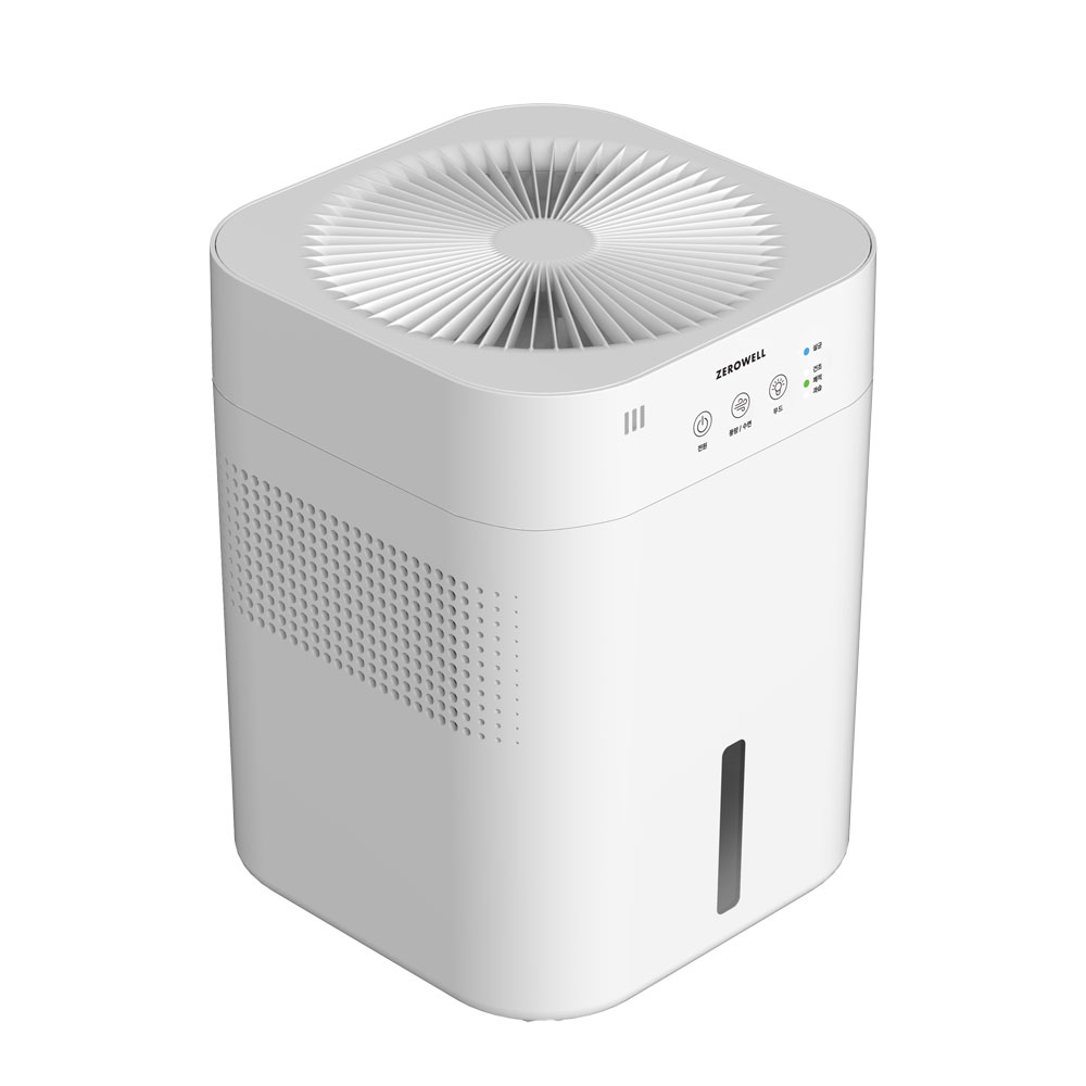 제로웰 자연 기화식가습기 선풍기 겸용 대용량 UV살균 ZWH-F520 - 상세 이미지 4