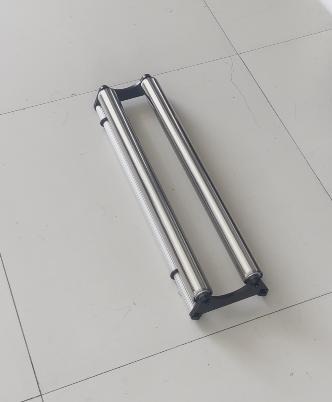 필름 절단 보조대 스테인리스 거치대 광고자재용 인쇄필름 거치 롤 커팅 받침대 50cm 이중 강철 롤러 브래킷 - 상세 이미지 5