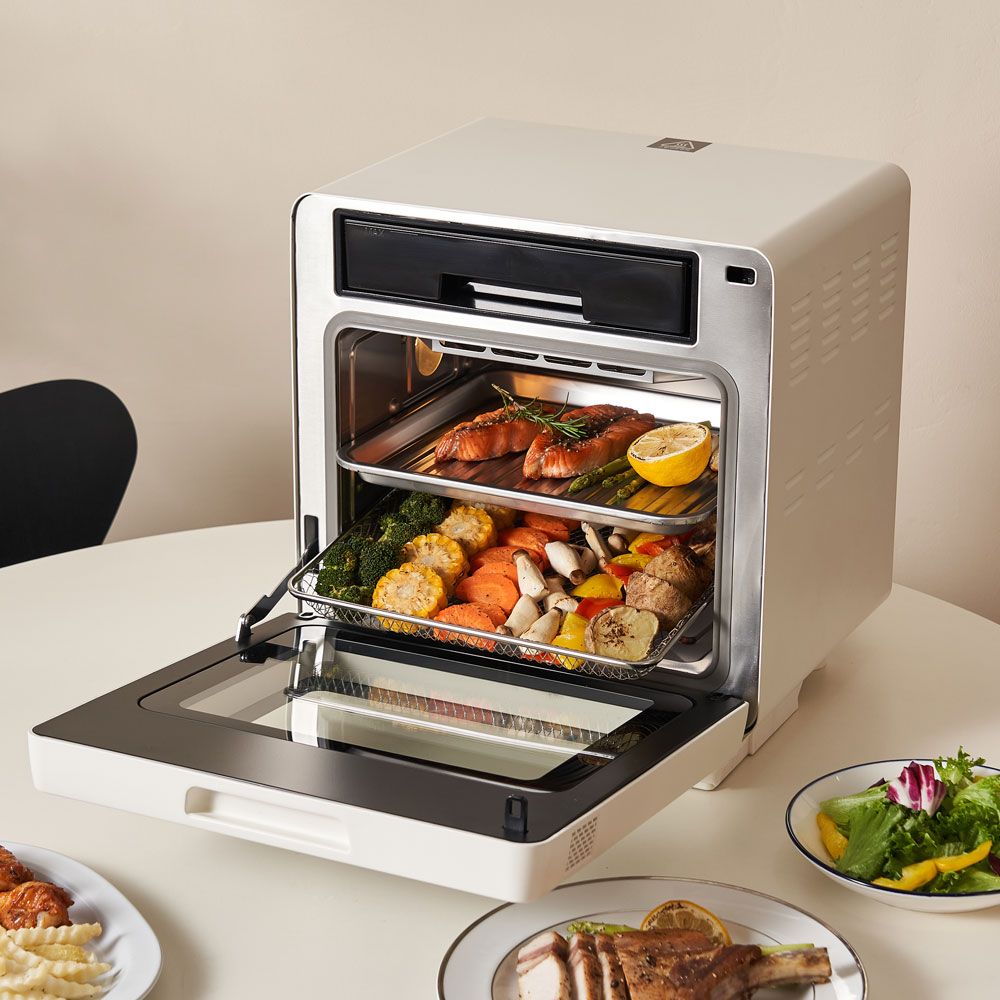 오르테 스팀 에어프라이어 올 스텐 15L 대용량 오븐 프라이기 후라이