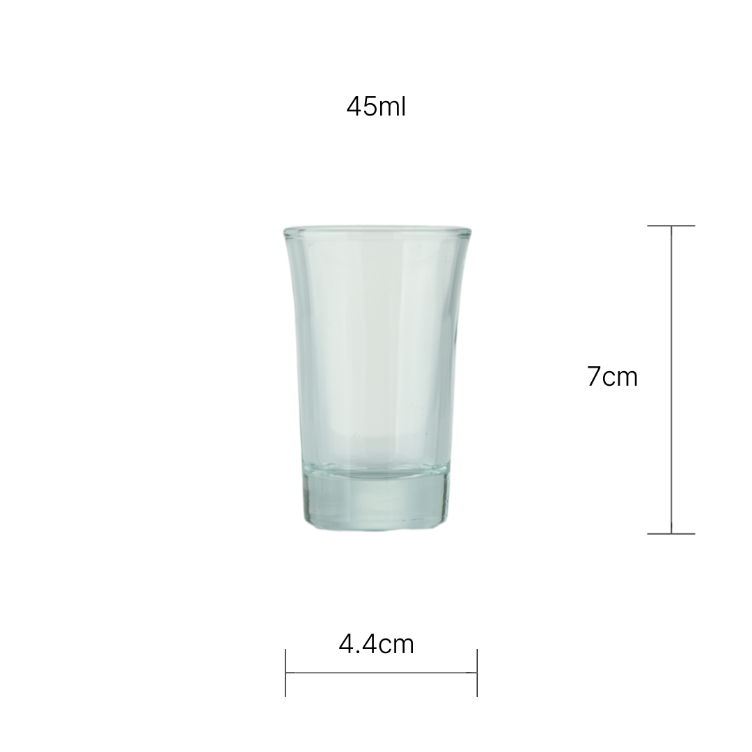 샷글라스 유리잔 45ml 글라스 위스키 테킬라잔 샷잔 - 상세 이미지 2