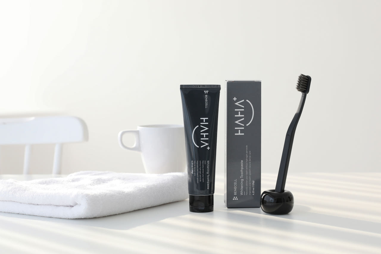 베네셀 하하 미백 치약+입냄새제거+갈락토스 함유+누렁니 제거 120g, 3개 - 상세 이미지 3