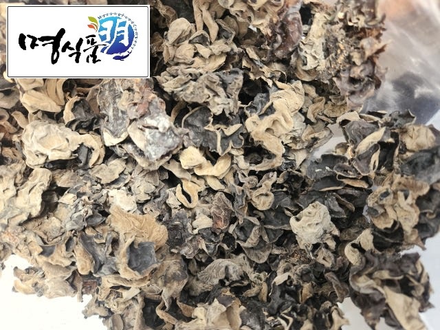 명식품본사 마른목이버섯 대포장 가정용 업소용 식당식자재용 도매가 1kg, 1개 - 상세 이미지 2
