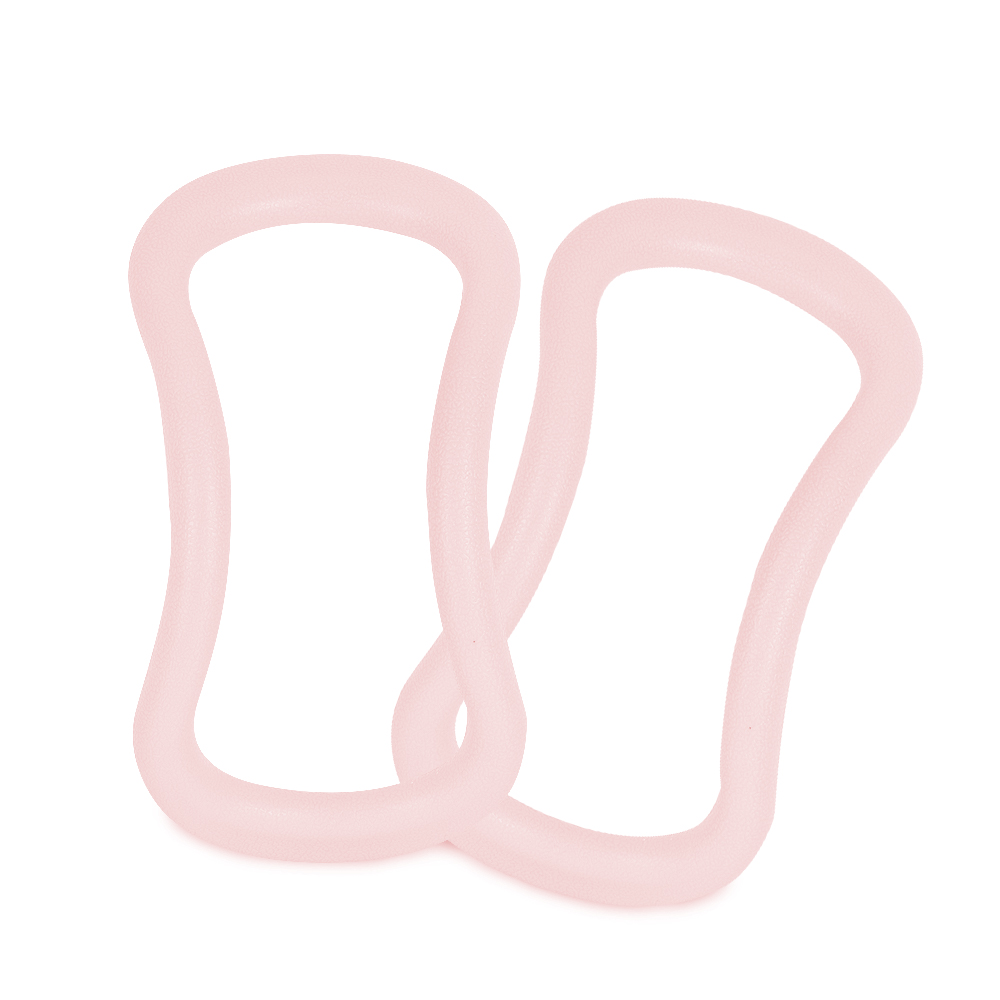 아리프 파스텔 요가링 2개 하드형 종아리 마사지 마사지링