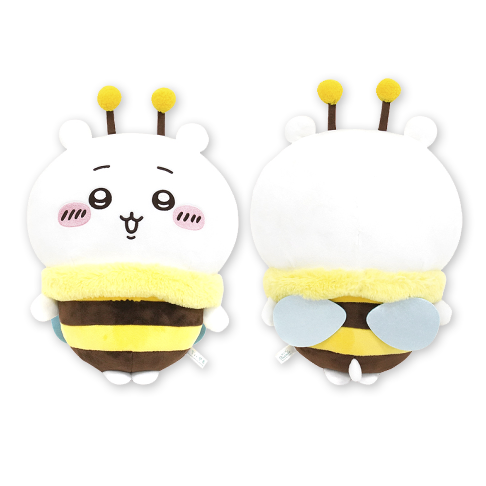 먼작귀 치이카와 꿀벌 인형 30cm 코스튬 대형 빅 누이 캐릭터 나가노 굿즈