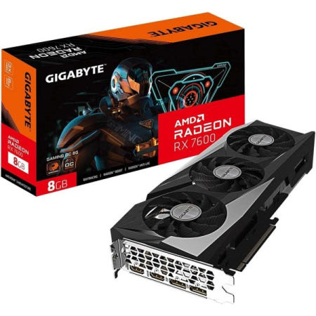 [해외]기가바이트 VGA GBT RX 7600 8GB 게이밍 OC 그래픽 카드