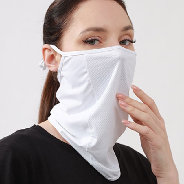 햇볕 차단 마스크 골프용마스크 기미 앞면 골프 스킨 마스크