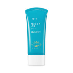식물나라 가벼운 수분 선 젤 선크림 더블 기획 60mL x 2개, SPF... 솔직 후기 | 피부 타입별 분석 - 상품 이미지 2