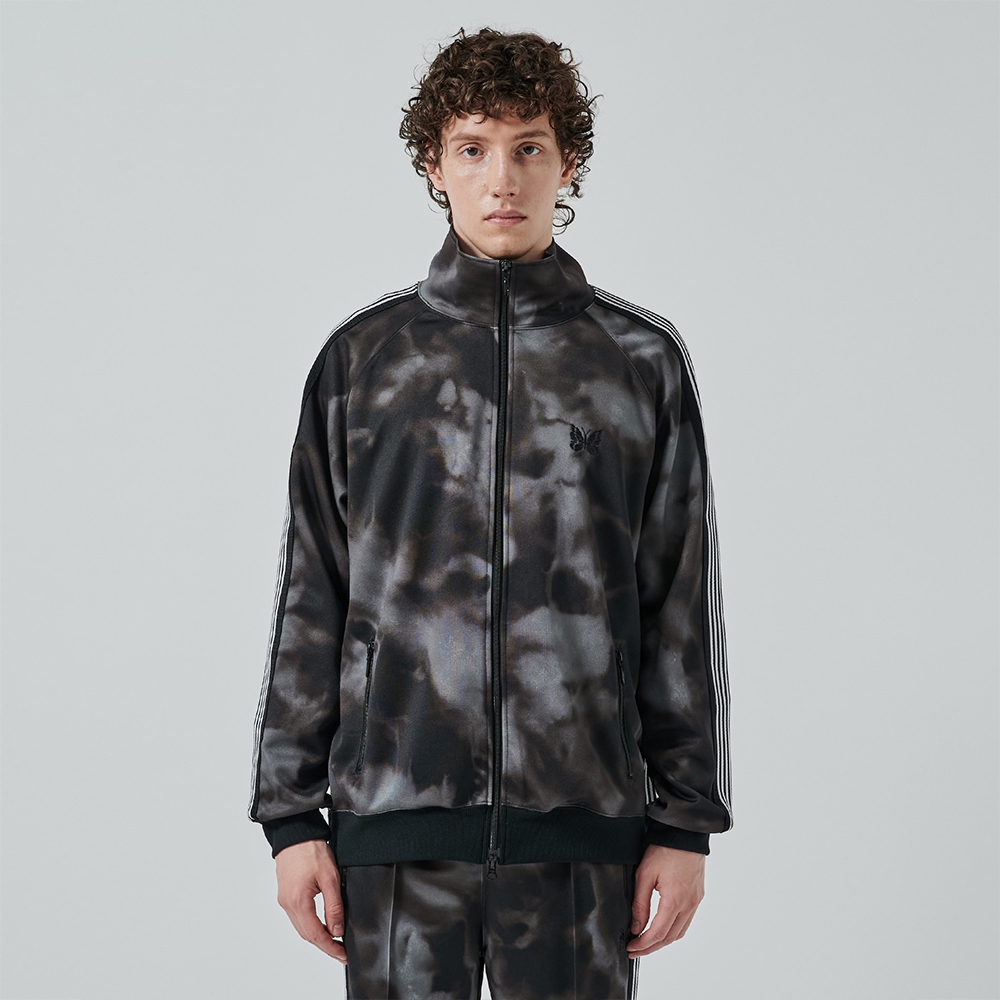 니들스 자켓 Track Jacket - Poly Smooth - Printed Tie Dye 트랙 집업 QV1541 - 상세 이미지 3