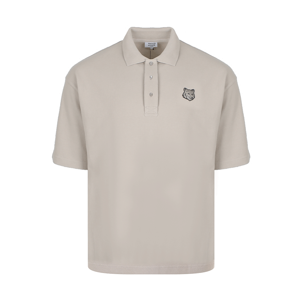 메종키츠네 폭스헤드 폴로 반팔 MM00202KJ7010 0119 (2025 S/S) L,XL - 상품 이미지