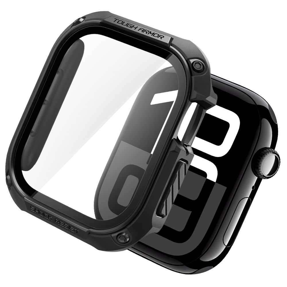 애플워치11 10 케이스 보호 범퍼 터프아머(강화유리 포함)