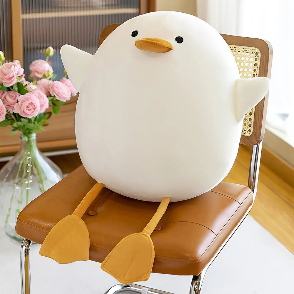 무료배송 모찌 오리 인형 대형 국민 애착 인형 귀여운 수면 인형 안고자는인형 귀여운 장식 소품 - 상세 이미지 3