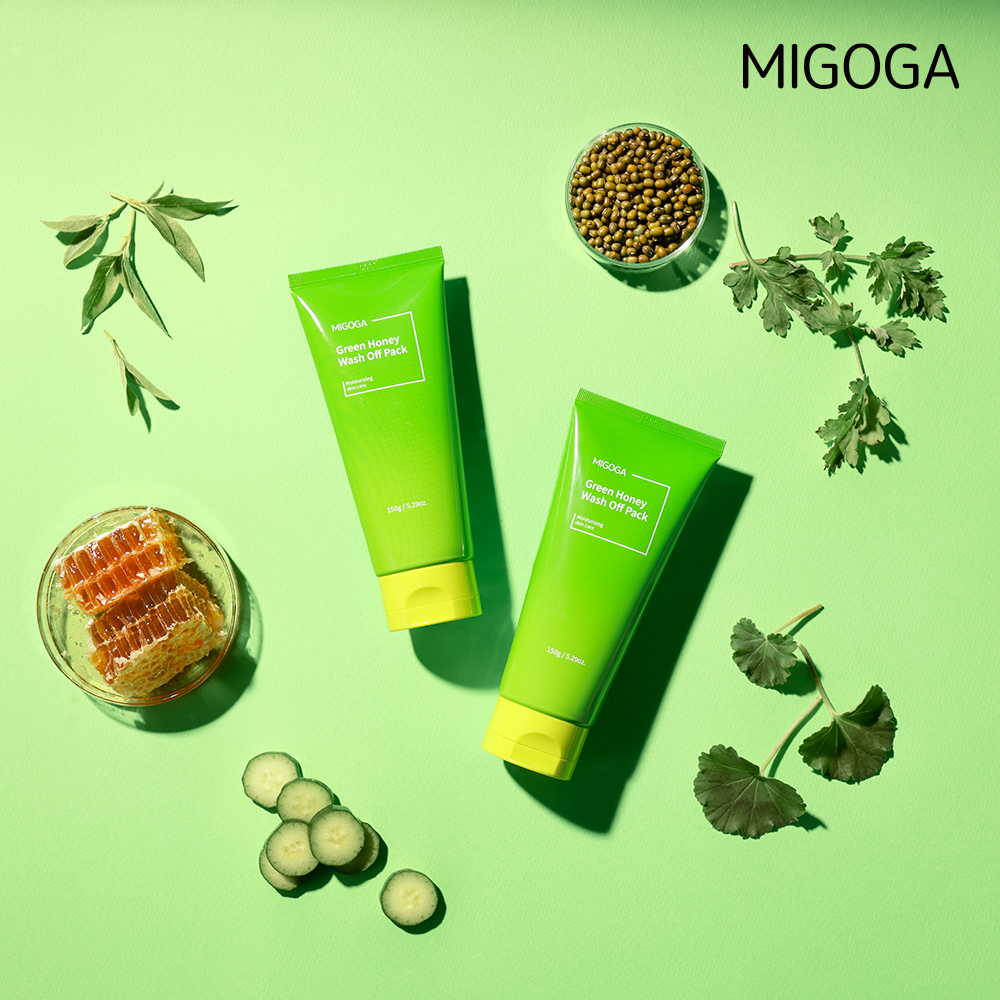 [대용량] 미고가 그린허니팩 150g 2통