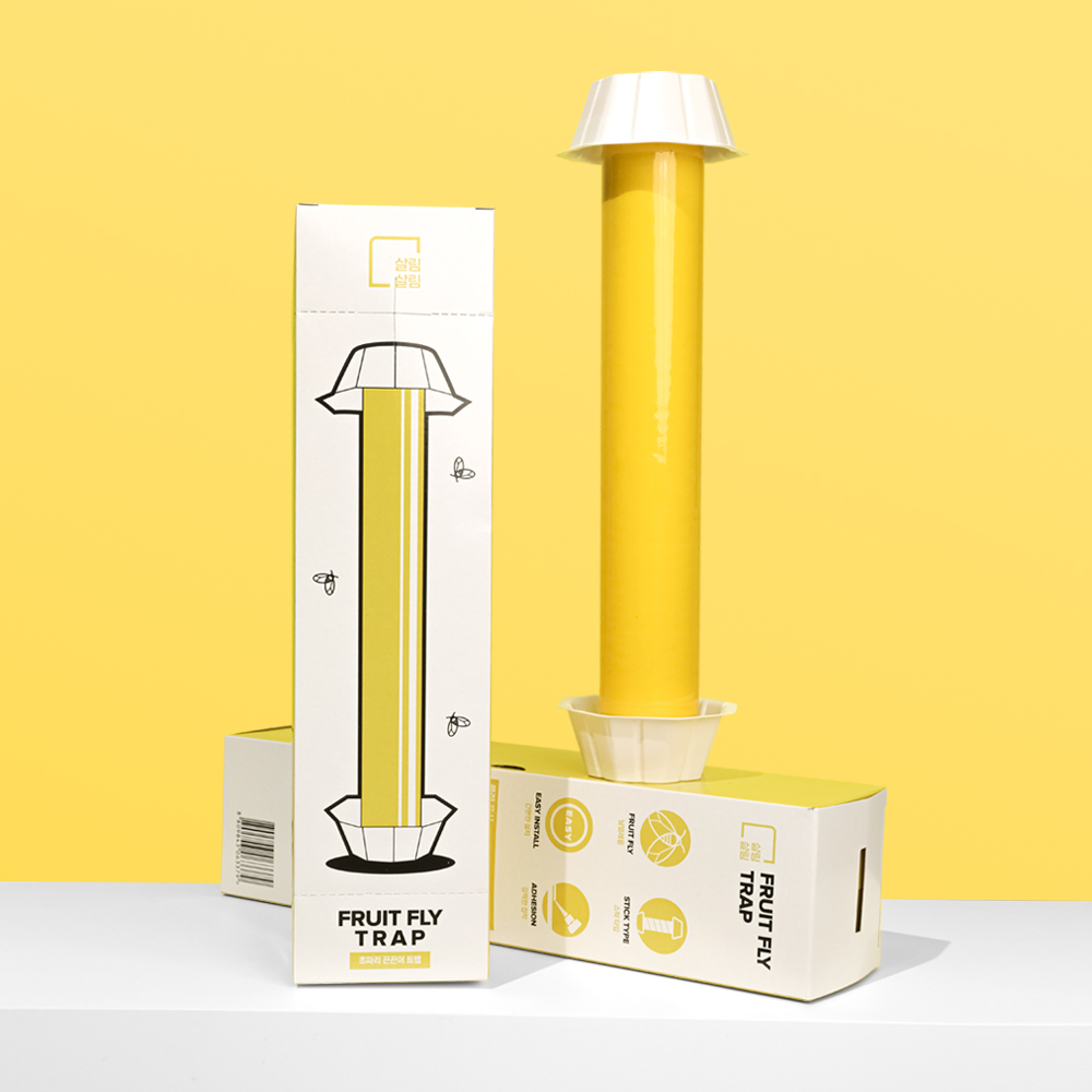 1+1 살림살림 원통형 초강력 초파리 해충 끈끈이 트랩