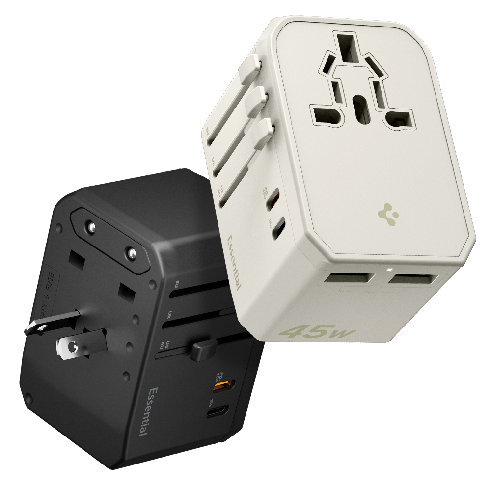 슈피겐 45W USB PD PPS 4포트 초고속 여행용 멀티 어댑터 - 메인 이미지