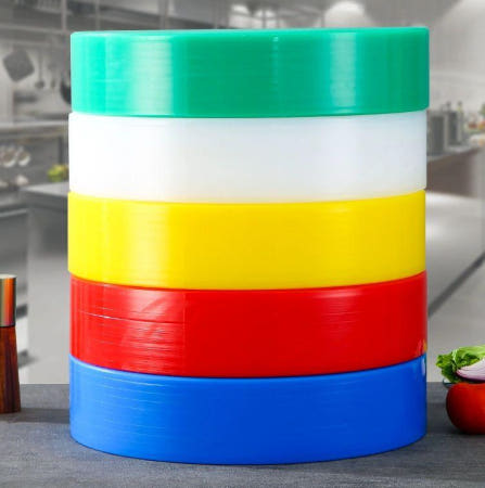 플라스틱원형도마 pe 도마 업소용 향균위생 방지 플라스틱 정육점 원형도마