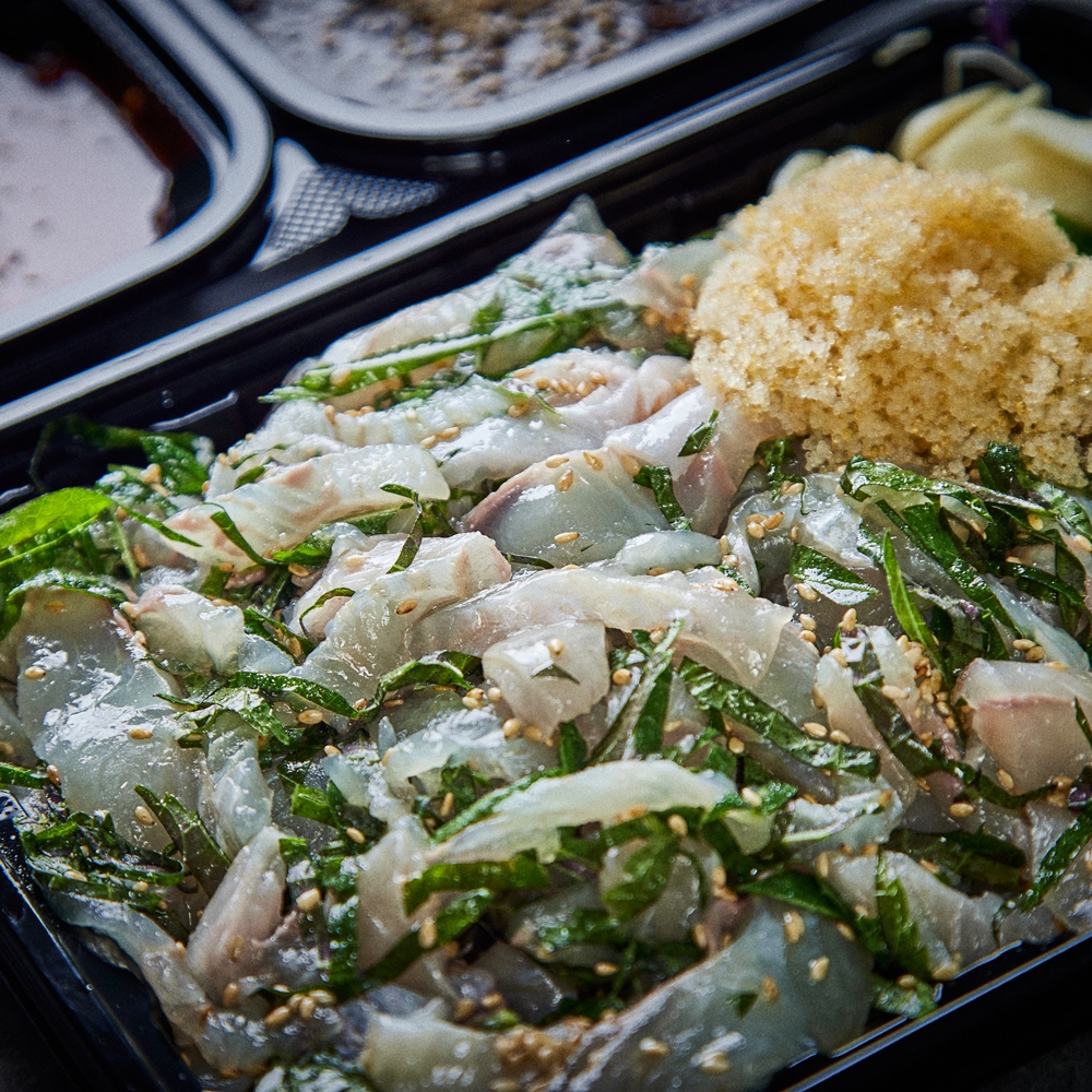 막회 가자미회 깻잎막회 세트 제철 숙성회 미주구리 이시가리 세꼬시 - 상세 이미지 4