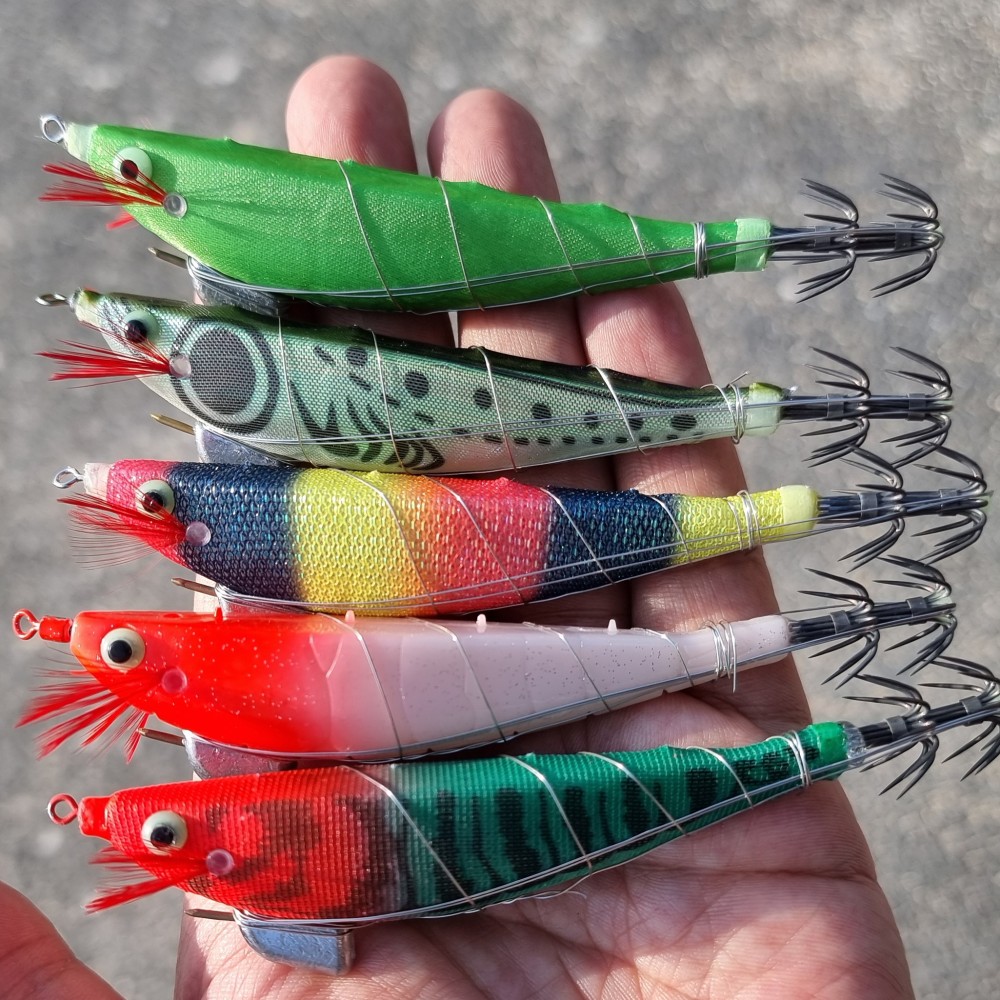 씨넥스 코리아 꼬마 삼봉에기 3.5 제주 심해 갑오징어 한치 에기