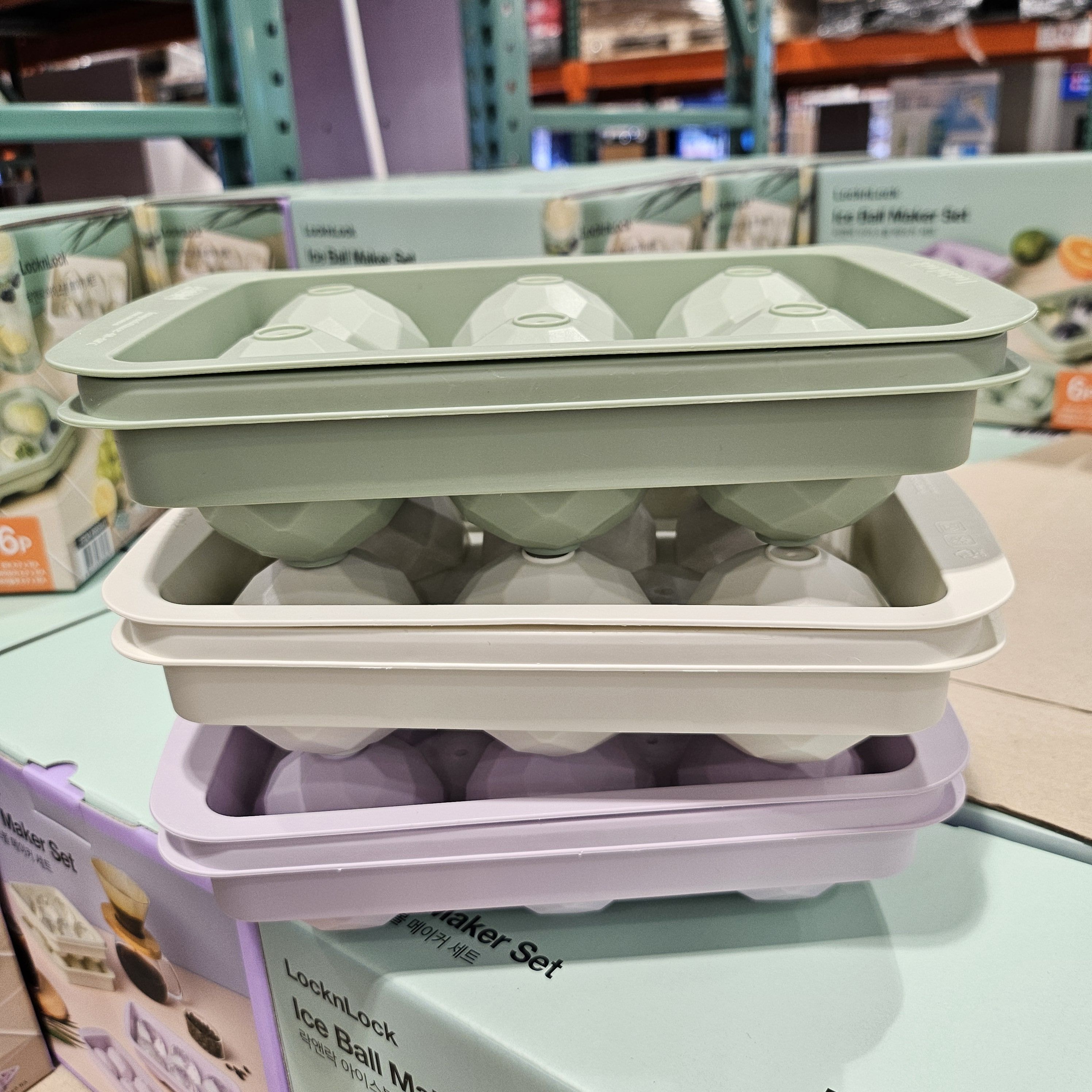 락앤락 아이스볼 메이커 트레이 왕 얼음 트레이 3개 세트 코스트코