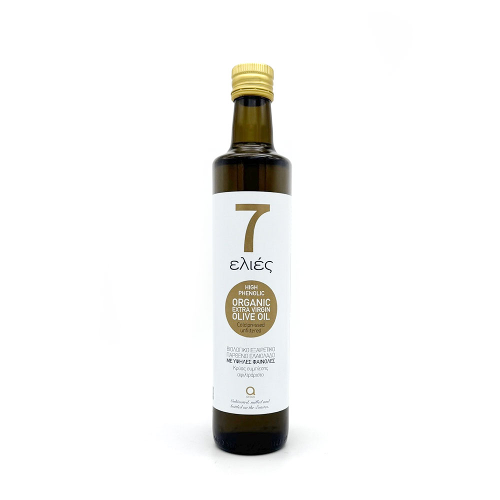 아트사스 에프타 엘리에스 유기농 엑스트라버진 올리브오일 500ml 폴리페놀1700 - 상품 이미지