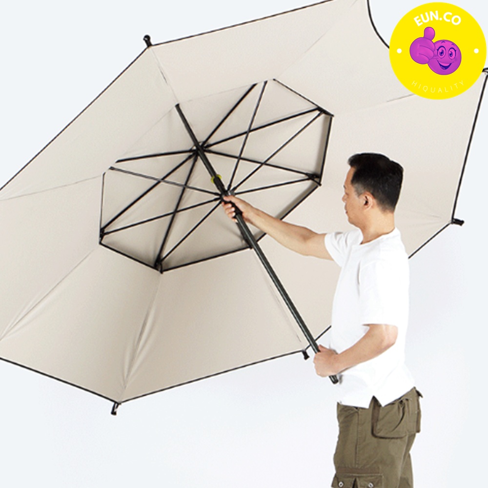 공원 피크닉 캠핑 대형 우산 파라솔 그늘 햇빛 가림막 휴대용 정원 비치