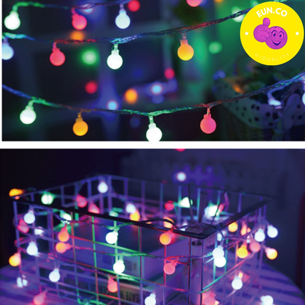 LED줄 컬러전구 루프탑꾸미기 매장입구 글램핑 차박 캠핑라이트