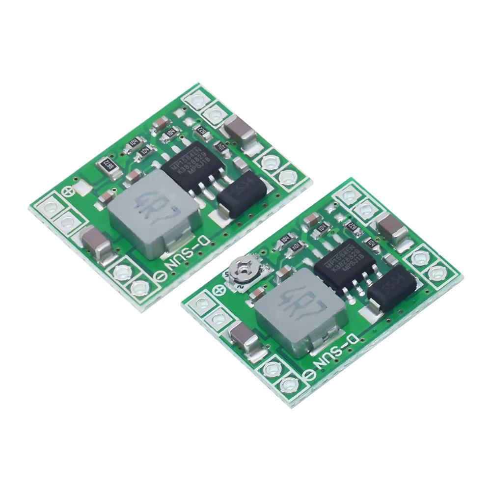 스마트 전자 XM1584 초소형 크기 DC-DC 스텝 다운 전원 공급 장치 모듈 Arduino Diy 스타터 키트 LM2596S 용 3A 조정 능 : 현진43