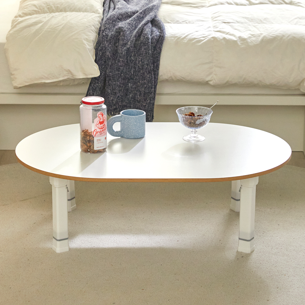 접이식좌식식탁 좌탁 접이식낮은테이블 900x600