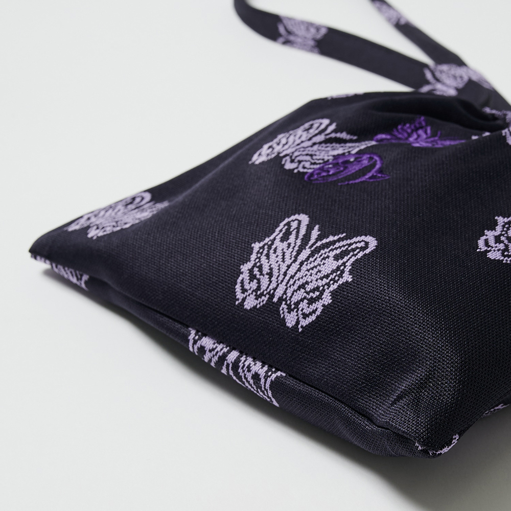니들스 가방 Needles x Kae Tanaka Elastic Pochette- Poly Jacquar 남자 QV423 - 상세 이미지 2