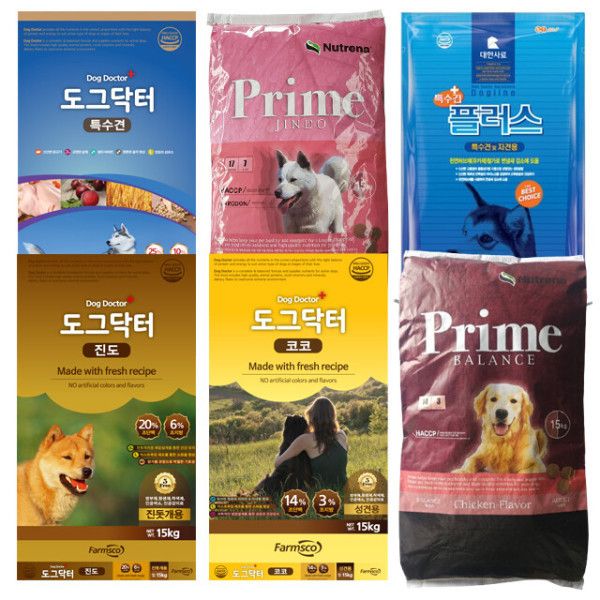 대형견사료 개사료 애견 강아지 진도 진돗개사료 15kg 12. 곰표 대한사료 유토피아10kg : 콩콩다모아