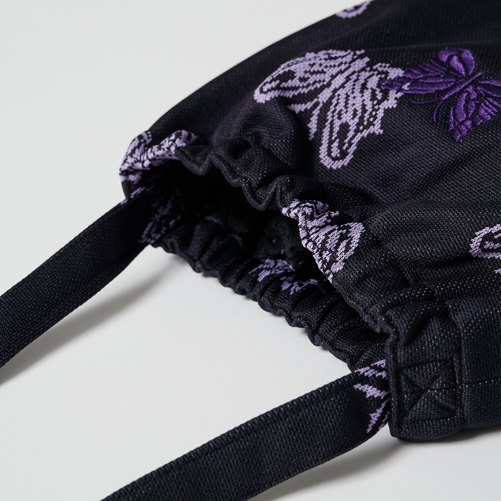 니들스 가방 Needles x Kae Tanaka Elastic Pochette- Poly Jacquar 남자 QV423 - 상세 이미지 3
