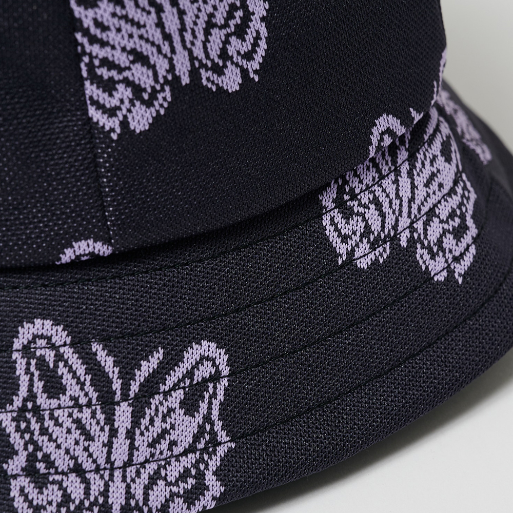 니들스 모자 Needles x Kae Tanaka Bermuda Hat - Poly Jacquard 버킷햇 QV429 - 상세 이미지 3