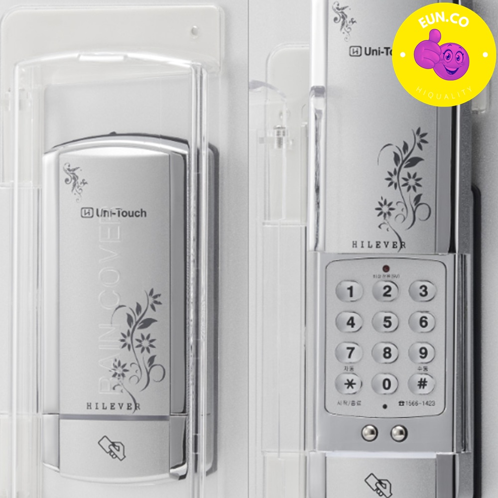 도어락 레인 커버 보조키 방수 비차단 자동문 도어키 케이스