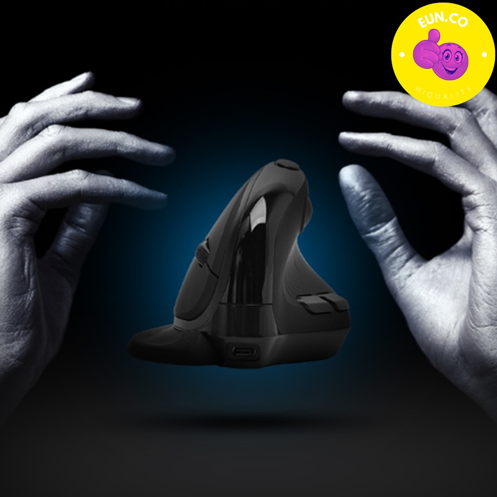 버티컬 무선 블루투스마우스 손목받침 손목증후군 인체공학적