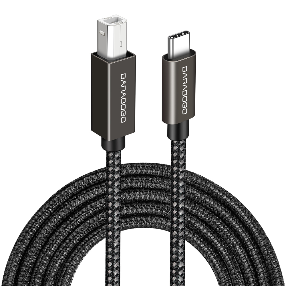 바라보고 USB C타입 to B 프린터 스캐너 연결 케이블 1.5M - 상세 이미지 3