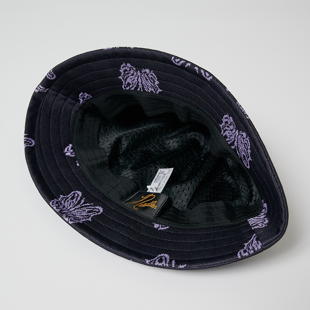 니들스 모자 Needles x Kae Tanaka Bermuda Hat -Poly Jacquard 버킷햇 QV422 - 상세 이미지 2