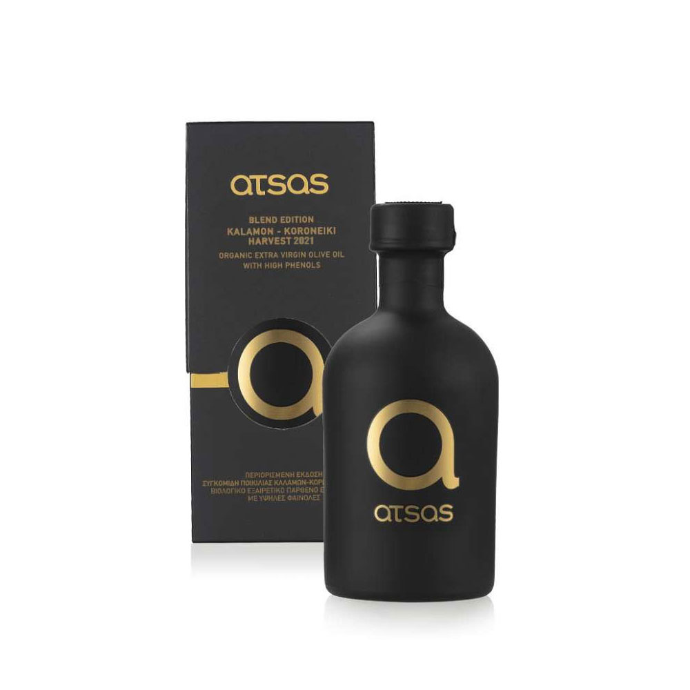 아트사스 골드 블렌드 에디션 유기농 엑스트라버진 올리브오일 250ml 폴리페놀 2300