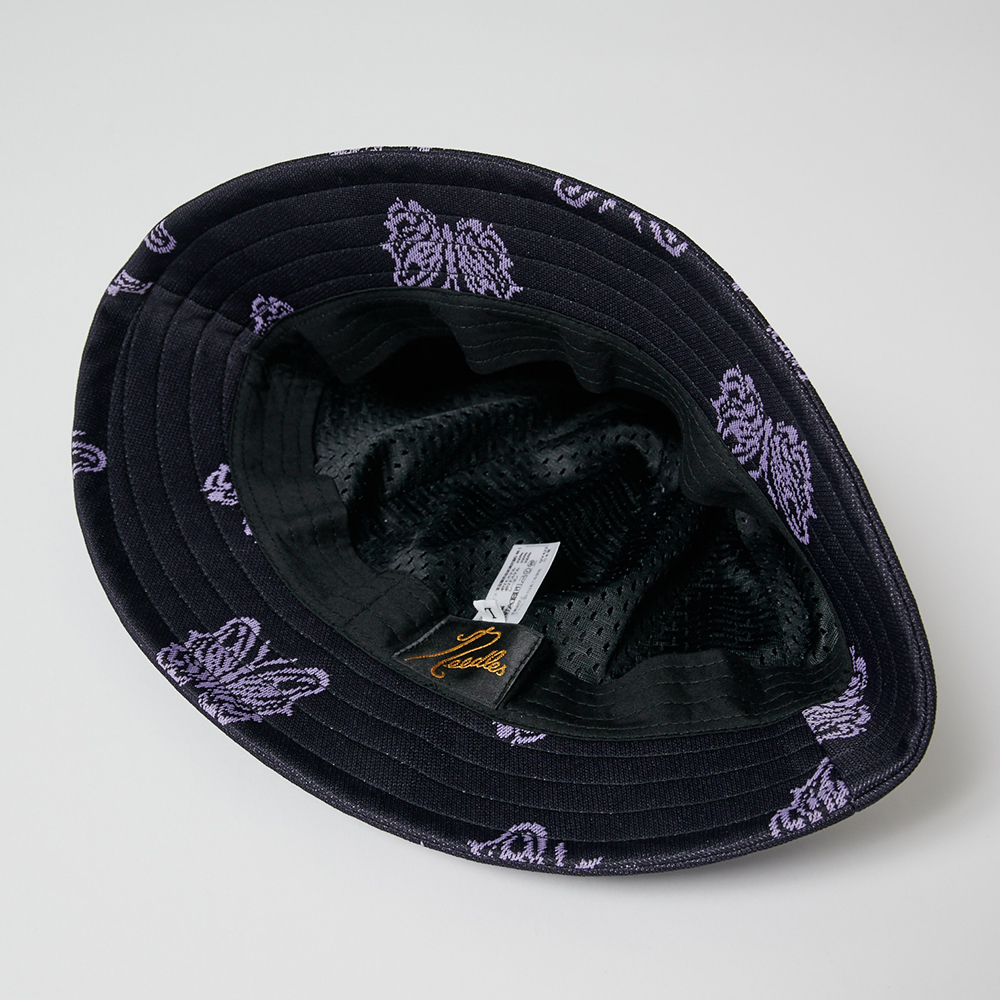 니들스 모자 Needles x Kae Tanaka Bermuda Hat - Poly Jacquard 버킷햇 QV429 - 상세 이미지 2