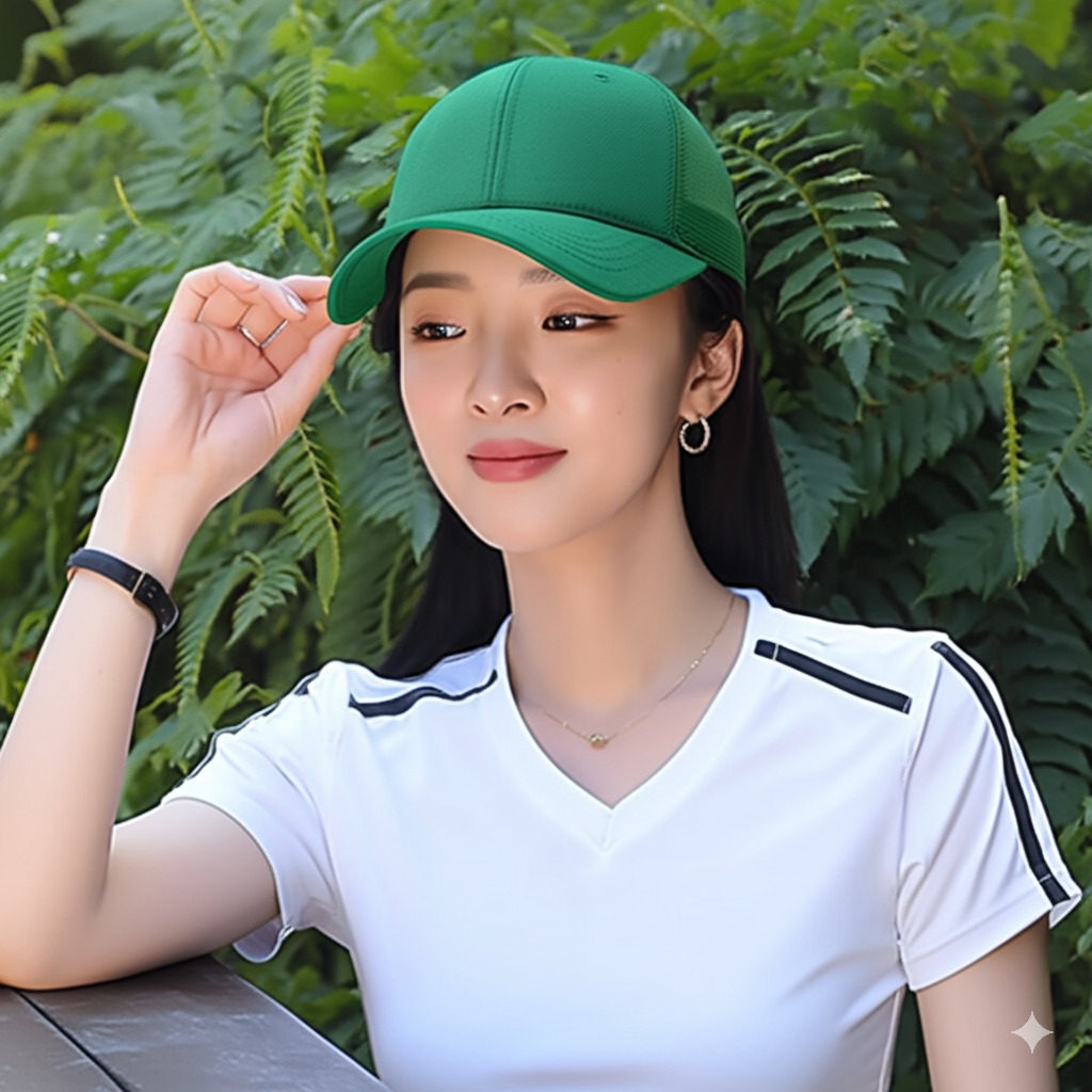 유광메쉬 워터파크 모자 러닝 볼캡 깊은 모자 명품 연예인 메쉬 볼캡 - 상세 이미지 2