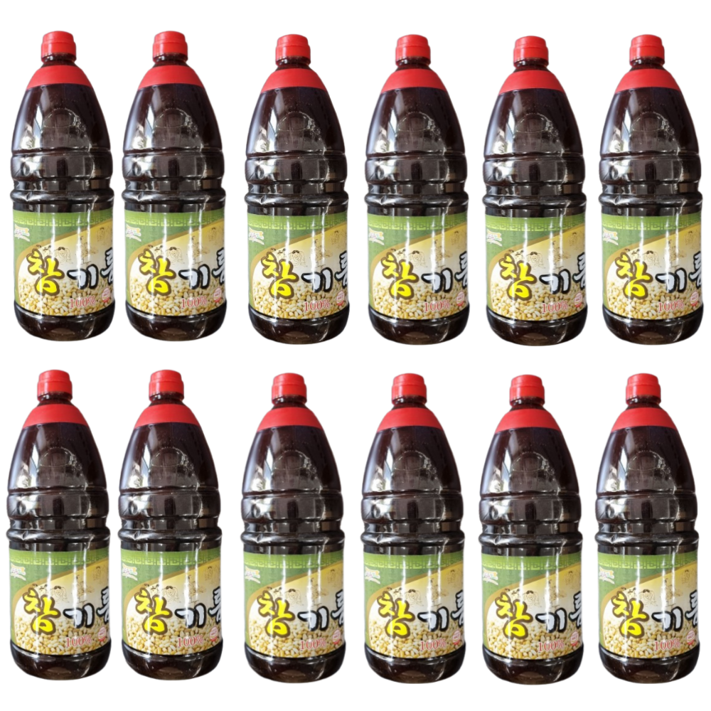정성식품 참기름 저온압착 1.8L 참깨분100% 식당 업소용 수입 볶은참깨가루 제이엠푸드 - 상세 이미지 4