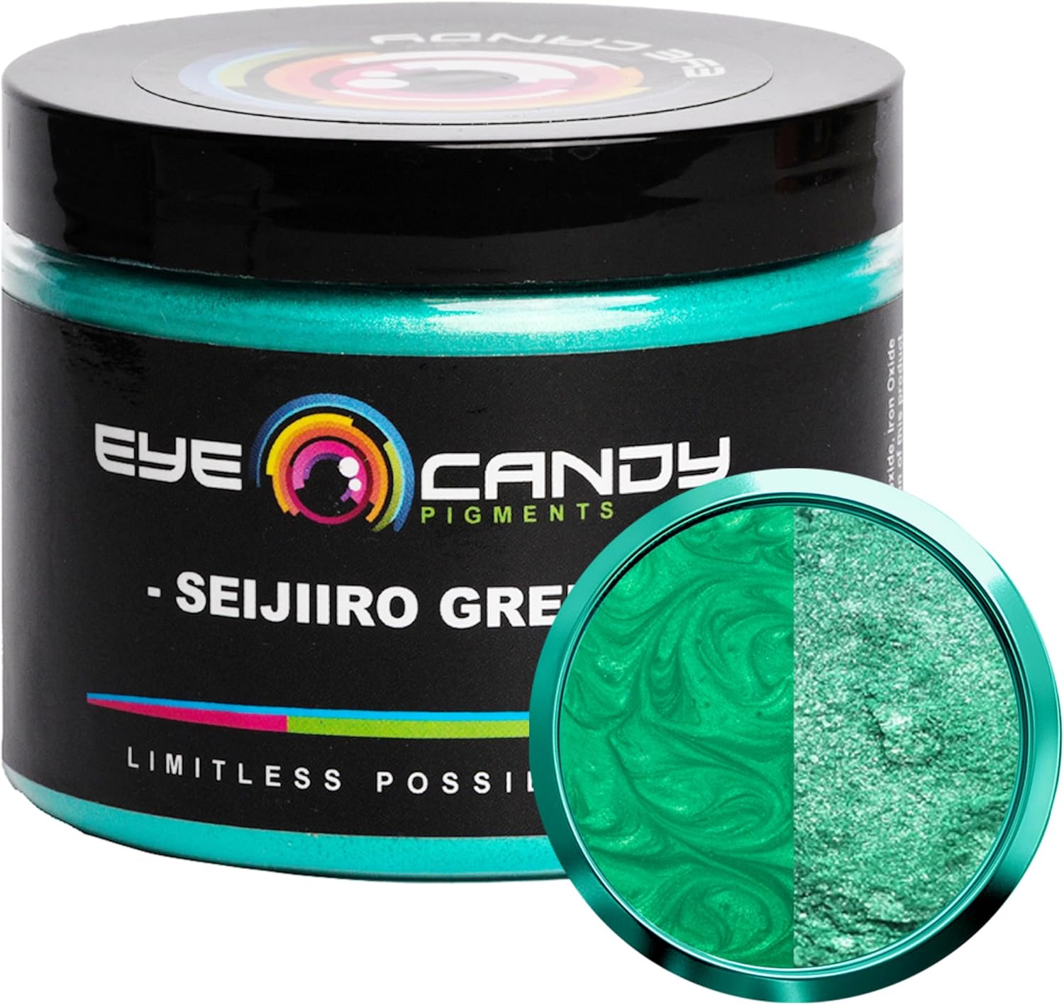 Eye Candy 아이캔디 분채 세이지이로 그린 펄 안료 50g - 에폭시 레진, 비누, 페인트, DIY 공예 첨가제 PC : 민일일트린카