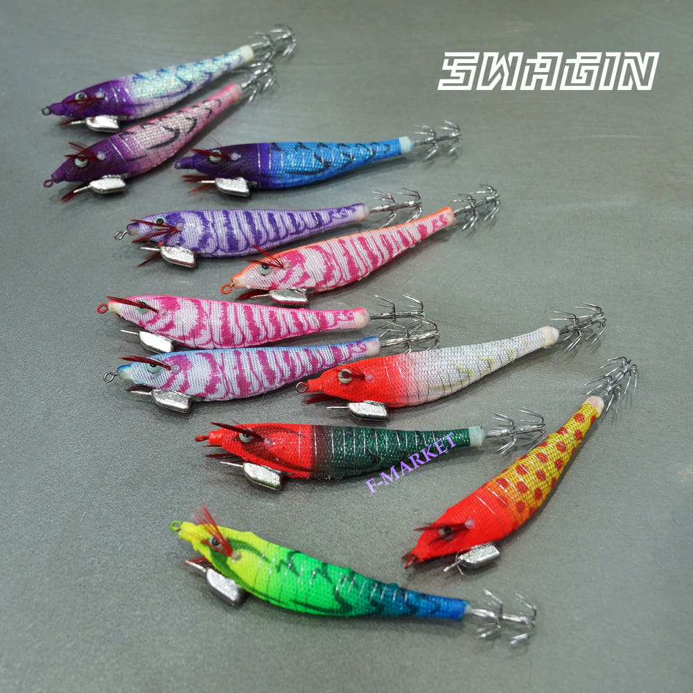 백경 미니 스퀴드히어로 삼봉에기 SG-523 한치 갑오징어 1번, 8cm - 상세 이미지 2