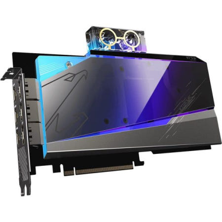 GIGABYTE [해외]기가바이트 AORUS 지포스 RTX 3080 익스트림 워터포스 WB 10GB V2 LHR 그래픽 카드