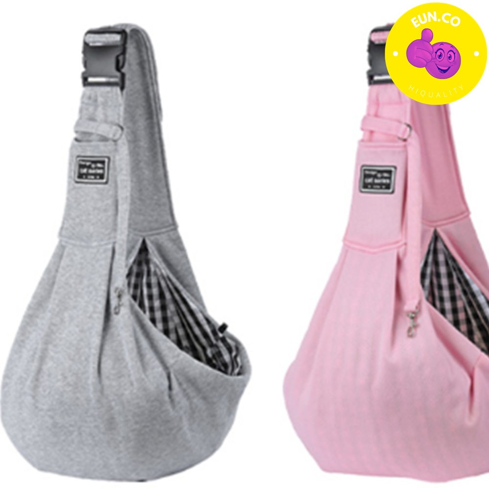 강아지가방 슬링백 포대기 이동가방 하네스연결 병원 산책 여행 가방