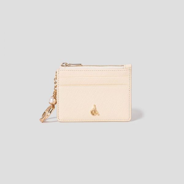 BEANPOLE 빈폴 ACCESSORY 빈폴ACC (BE51A4M12E) 루시 사피아노 지퍼 카드지갑 옐로우 : 픽앤핏-