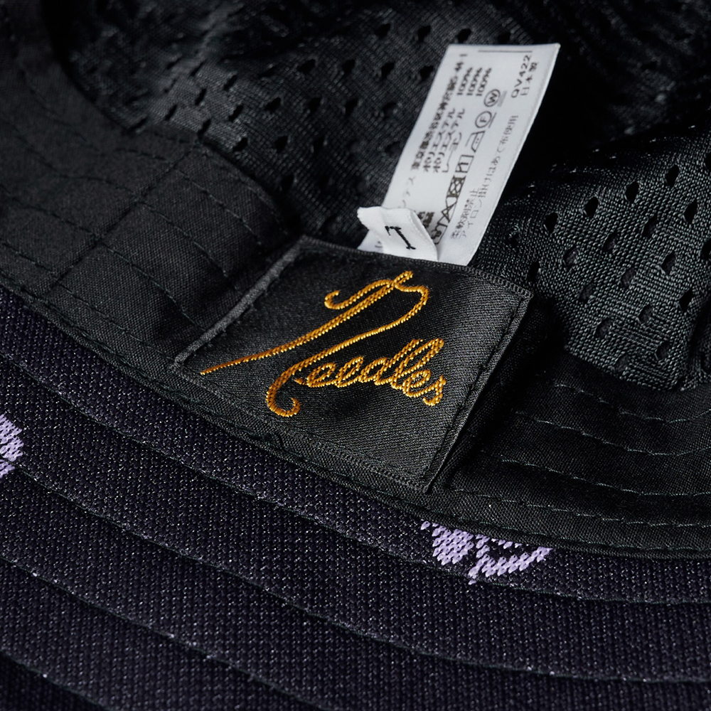 니들스 모자 Needles x Kae Tanaka Bermuda Hat - Poly Jacquard 버킷햇 QV429 - 상세 이미지 4