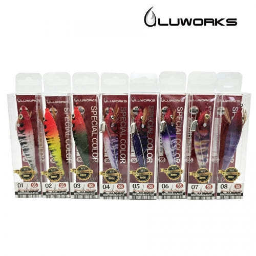 루웍스 미니 삼봉에기 퍼플이네 프리미엄 스페셜 갑오징어 한치 LWE-14 1번, SS 9.8cm - 상세 이미지 3
