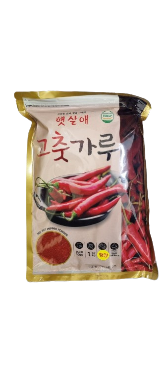 중국산고춧가루 안매운 빛깔찬 고추가루1kg 국내제조 업소용 보통맛 한식용 청양고추가루 - 상세 이미지 5