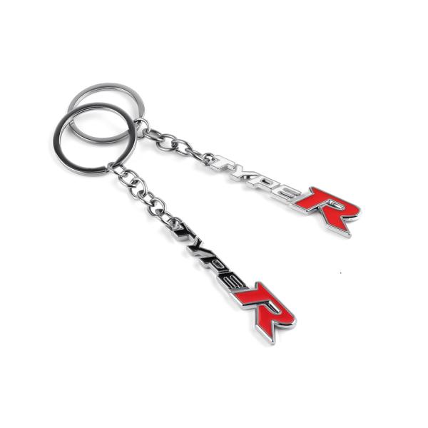 3D 금속 유형 R Typer 배지 자동차 스타일링 키 체인 링 Honda City Spi : 샌드엔스타일몰