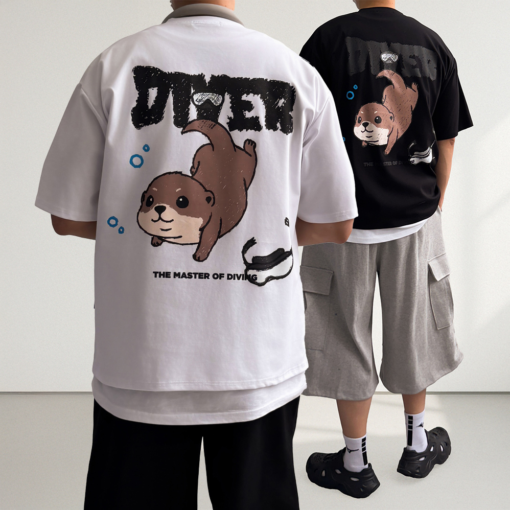 남자빅사이즈반팔티 쿨링티셔츠 남자흰티 - 상품 이미지